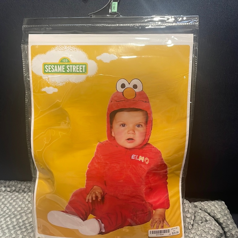 Elmo 12/18month costume